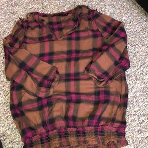 Flannel 3/4 shirt